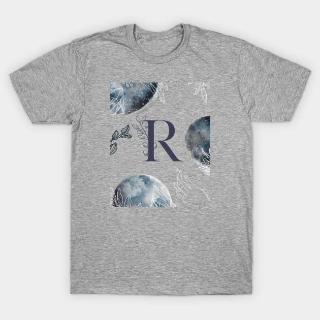 Monogram R T-Shirt by ElenaDanilo